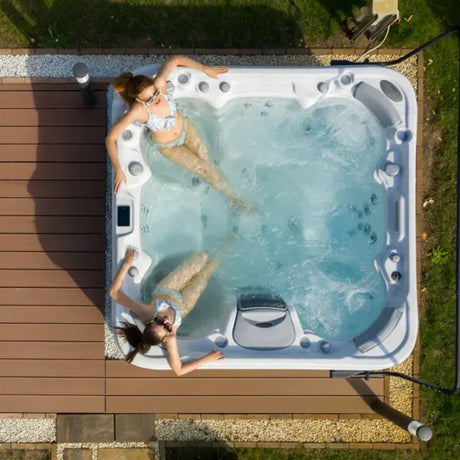 How to get rid of hot tub water