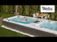 Wellis® Rio Grande W-Flow Life Swim Spa Inc Thermo Cover